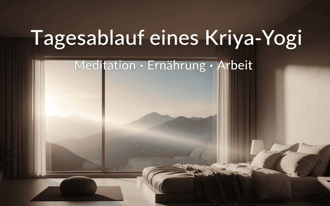 23 Tagesablauf eines Kriya Yogi: Meditation, Ernährung, Arbeit & „Simple Living – High Thinking“